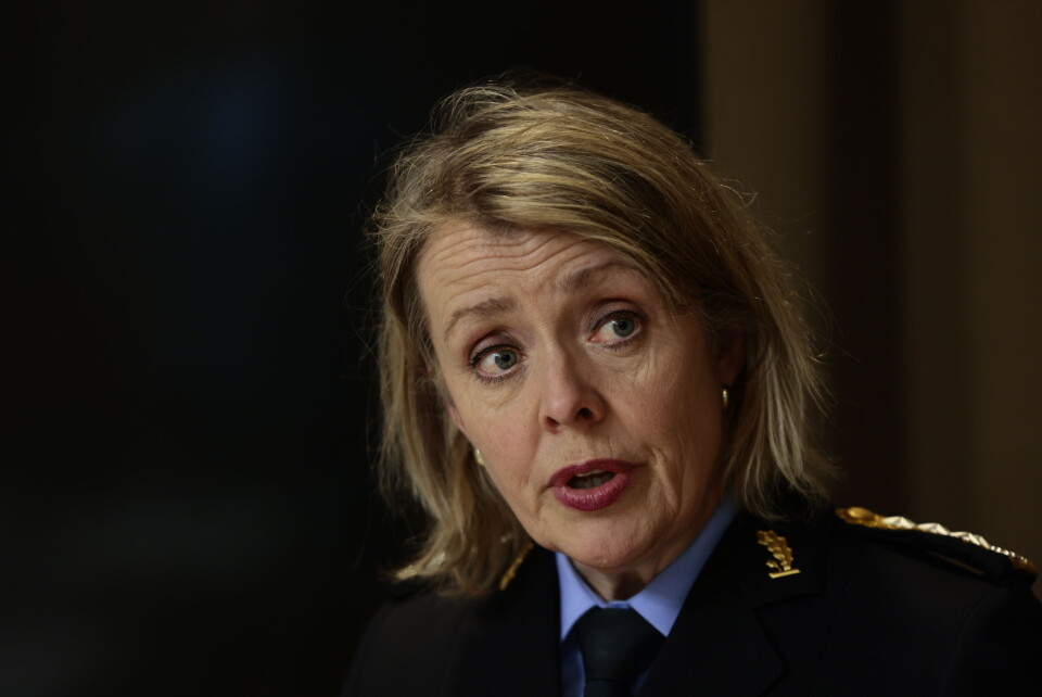 Oslo 20220324. Politidirektoratet (POD) og Politiets utlendingsenhet (PU) forteller om politiets oppdrag og rolle i håndteringen av flyktningstrømmen fra Ukraina. Politidirektør Benedicte Bjørnland og sjef for Politiets utlendingsenhet, Arne Jørgen Olafsen var tilstede. Oslo 20220324. Politidirektoratet (POD) og Politiets utlendingsenhet (PU) forteller om politiets oppdrag og rolle i håndteringen av flyktningstrømmen fra Ukraina. Politidirektør Benedicte Bjørnland og sjef for Politiets utlendingsenhet, Arne Jørgen Olafsen var tilstede.