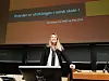 Forsker Trude Nilsen ved Universitetet i Oslo råder skoleledere og skoleeiere til å satse på samarbeid mellom skoleleder og lærere for å få flinke elever. Foto: Berit Almendingen