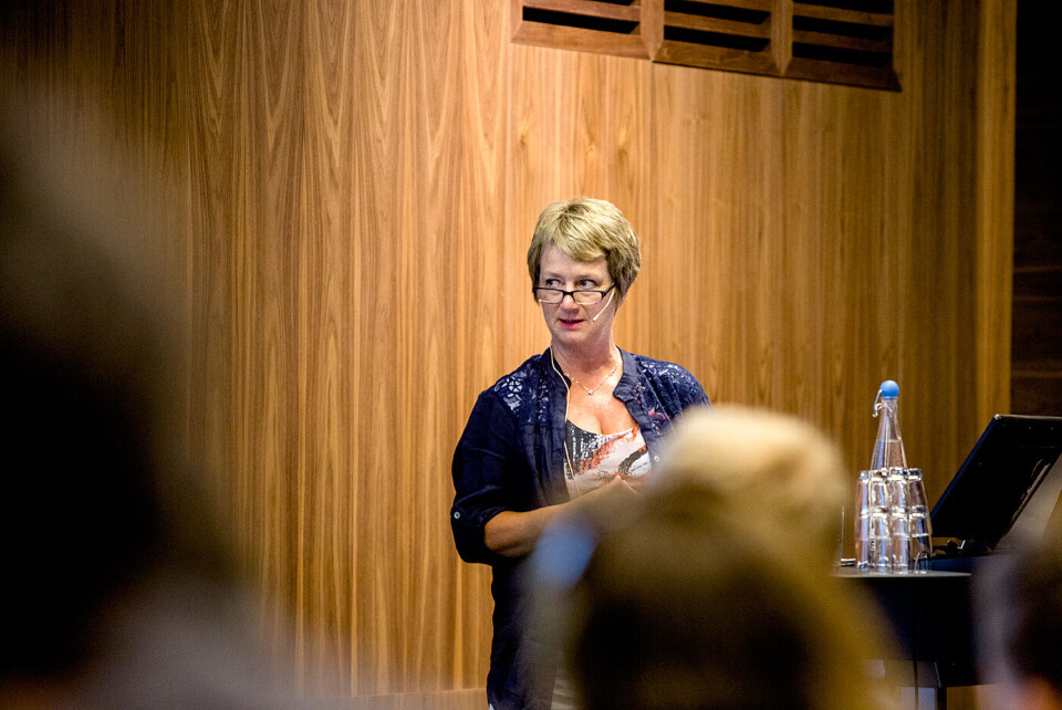 Gudrun H. Grindaker er innstilt som rådmann i nye Sandefjord kommune. Arkivfoto: Magnus Knutsen Bjørke Gudrun H. Grindaker er innstilt som rådmann i nye Sandefjord kommune. Arkivfoto: Magnus Knutsen Bjørke