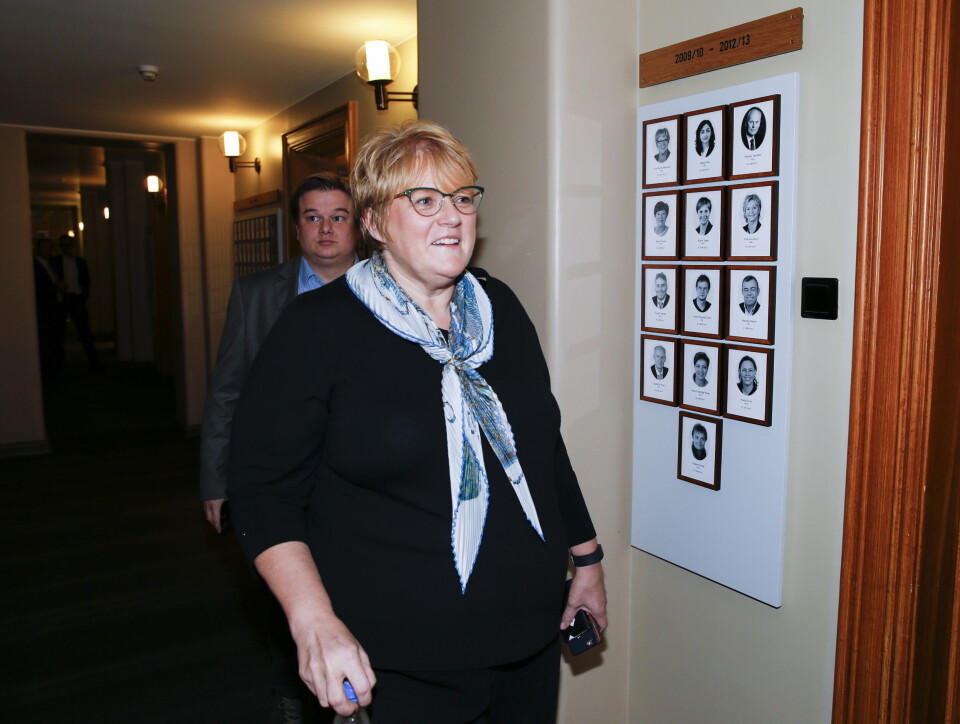 Trine Skei Grande og Venstre brøt tirsdag forhandlingene om statsbudsjettet. Foto: Terje Pedersen / NTB scanpix Trine Skei Grande og Venstre brøt tirsdag forhandlingene om statsbudsjettet. Foto: Terje Pedersen / NTB scanpix