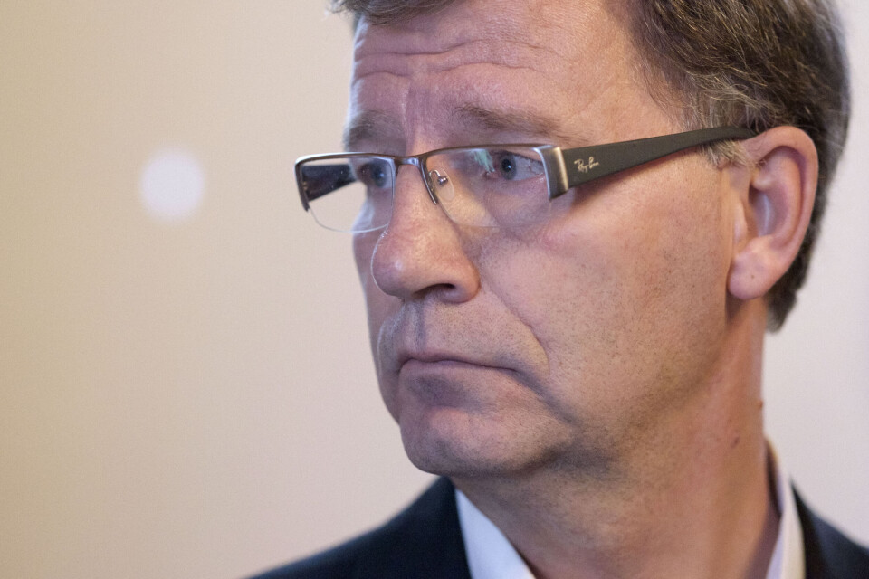 Oslo 20151119. Finansbyråd Robert Steen (AP). Det nye byrådet i Oslo legger fram Oslo-budsjettet for 2016. Foto: Ole Gunnar Onsøien / NTB scanpix Oslo 20151119. Finansbyråd Robert Steen (AP). Det nye byrådet i Oslo legger fram Oslo-budsjettet for 2016. Foto: Ole Gunnar Onsøien / NTB scanpix