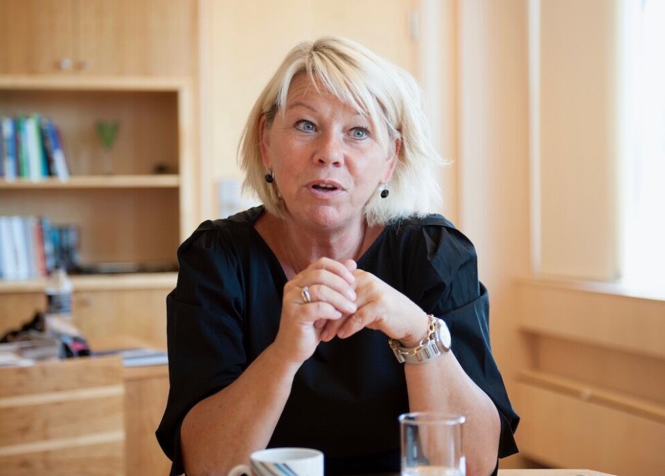 Kommunal- og moderniseringsminister Monica Mælands departementet har fordelt reformstøtte til de nye kommunene. Foto: Terje Lien Kommunal- og moderniseringsminister Monica Mælands departementet har fordelt reformstøtte til de nye kommunene. Foto: Terje Lien