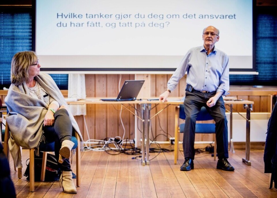 Opplæringen av kontrollutvalgene er for dårlig, og dette må KS gjøre noe med, mener Anne-Karin Femanger Pettersen. Bildet fra folkevalgtopplæring i Meråker etter siste valg, der Ivar Skei var kursleder. Foto: Magnus K. Bjørke Opplæringen av kontrollutvalgene er for dårlig, og dette må KS gjøre noe med, mener Anne-Karin Femanger Pettersen. Bildet fra folkevalgtopplæring i Meråker etter siste valg, der Ivar Skei var kursleder. Foto: Magnus K. Bjørke