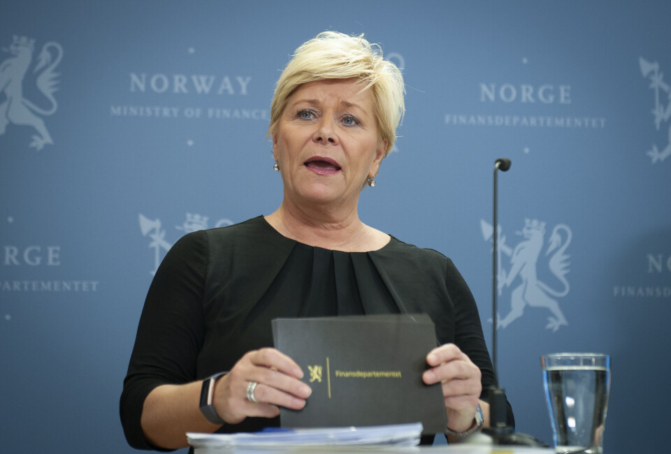 Når Frp-leder Siv Jensen går av som finansminister og er på plass i Stortinget, vil hun velge sine omkamper med omhu. Foto: Terje Lien Når Frp-leder Siv Jensen går av som finansminister og er på plass i Stortinget, vil hun velge sine omkamper med omhu. Foto: Terje Lien