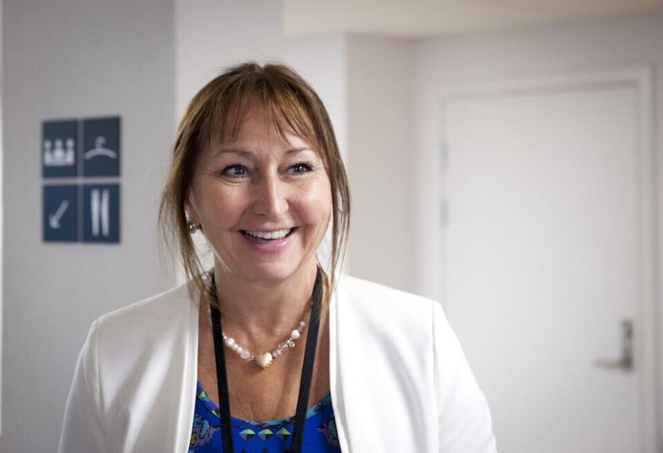 KS-leder Gunn Marit Helgesen er fornøyd med at domstolene skal kunne avgjøre tvister mellom stat og kommune. Arkivfoto: Terje Lien KS-leder Gunn Marit Helgesen er fornøyd med at domstolene skal kunne avgjøre tvister mellom stat og kommune. Arkivfoto: Terje Lien
