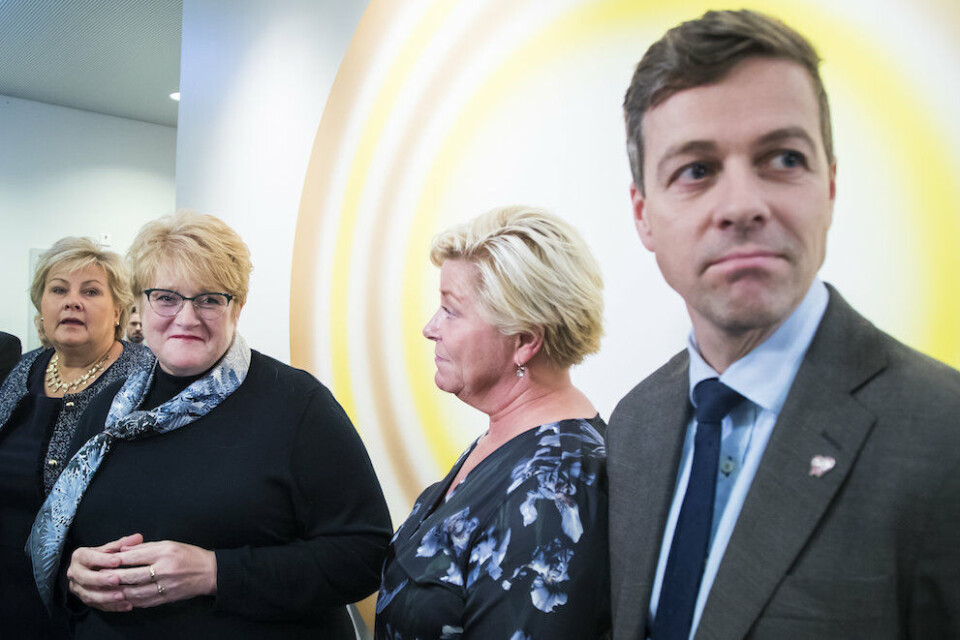 Skal Solberg II-regjeringen overleve, må den strekke seg lenger for å få KrFs støtte – i første omgang i budsjettet for 2018, skriver Jan Inge Krossli. Foto: Heiko Junge, NTB scanpix Skal Solberg II-regjeringen overleve, må den strekke seg lenger for å få KrFs støtte – i første omgang i budsjettet for 2018, skriver Jan Inge Krossli. Foto: Heiko Junge, NTB scanpix