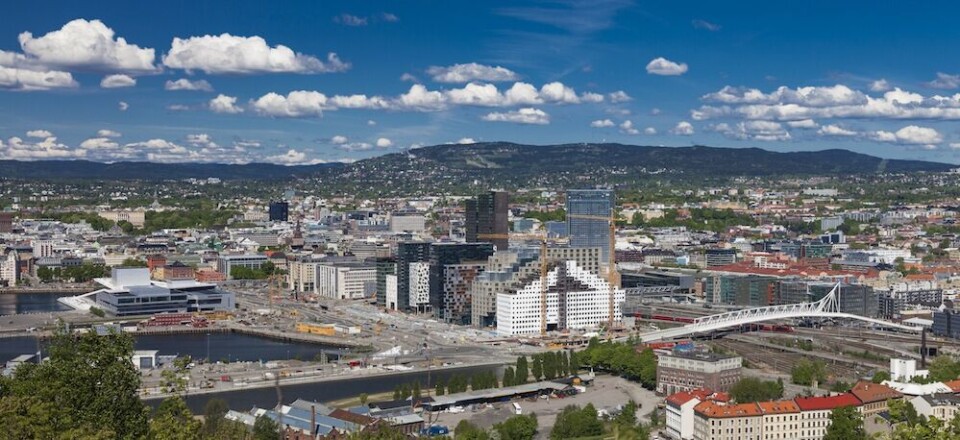 Oslo er blant de 100 kommunene i landet med best økonomi, og trenger antakelig ikke ekstra inntekter i form av eiendomsskatt. Foto: Colourbox Oslo er blant de 100 kommunene i landet med best økonomi, og trenger antakelig ikke ekstra inntekter i form av eiendomsskatt. Foto: Colourbox