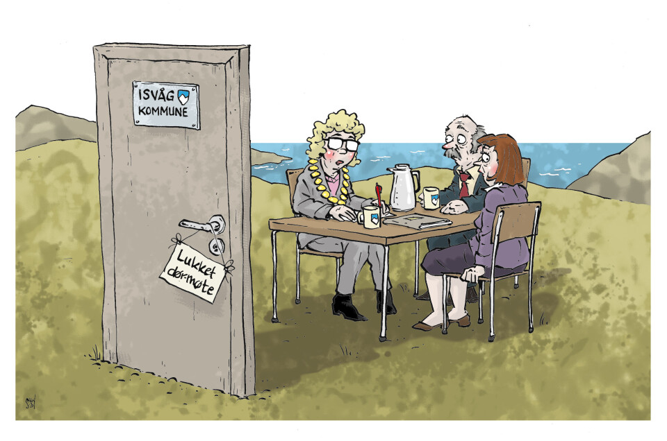 Lukket møte om korona