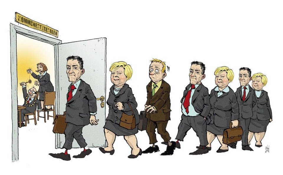 Tar, får eller har ledelse lokalt?