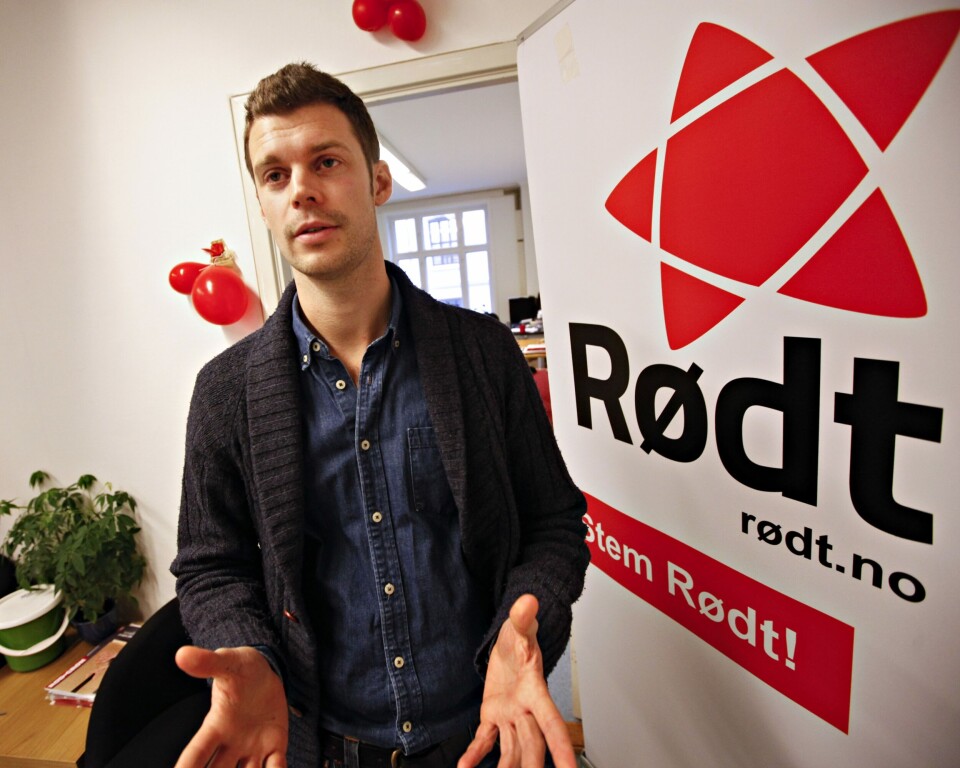 Rødt og Bjørnar Moxnes her har utøvd et dårlig skjønn, mener Ivar Johansen (SV). Foto: Rolf Øhman, NTB scanpix Rødt og Bjørnar Moxnes her har utøvd et dårlig skjønn, mener Ivar Johansen (SV). Foto: Rolf Øhman, NTB scanpix