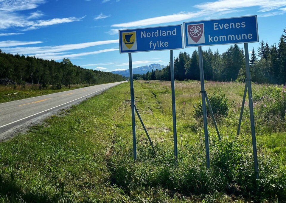 Evenes kommune lengst nord i Nordland er blant kommunene som uten registrerte smittetilfeller per 13. november. Evenes kommune lengst nord i Nordland er blant kommunene som uten registrerte smittetilfeller per 13. november.