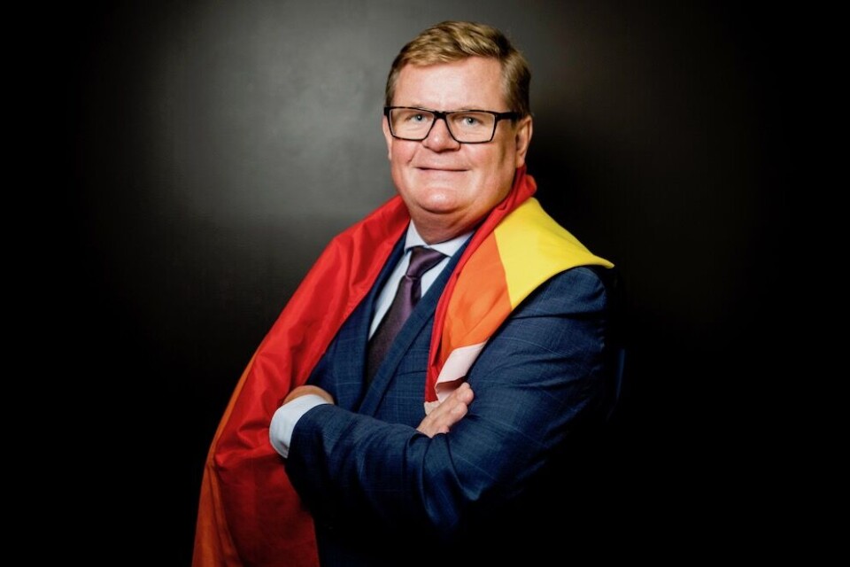 Harald Furre (H) fikk prisen Årets kommuneprofil i kategorien ordfører i fjor for sin tydelige støtte til homofiles rettigheter. Foto: Magnus K. Bjørke Harald Furre (H) fikk prisen Årets kommuneprofil i kategorien ordfører i fjor for sin tydelige støtte til homofiles rettigheter. Foto: Magnus K. Bjørke