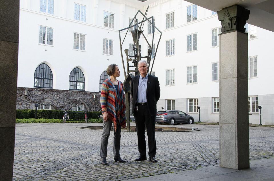 Kommunaldirektør Kristin W. Wieland og rådmann Erik Kjeldstadli i Bærum kommune planlegger for 20 år framover. Foto: Sivert Rossing Kommunaldirektør Kristin W. Wieland og rådmann Erik Kjeldstadli i Bærum kommune planlegger for 20 år framover. Foto: Sivert Rossing