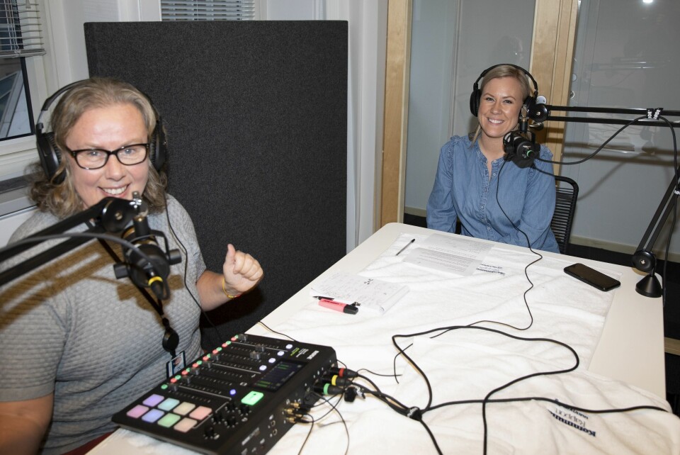 He er leder av Stortingets kommunalkomite, Lene Vågslid (Ap) på besøk hos i Kommunal Rapports podkaststudio og programleder Tone Holmquist. He er leder av Stortingets kommunalkomite, Lene Vågslid (Ap) på besøk hos i Kommunal Rapports podkaststudio og programleder Tone Holmquist.
