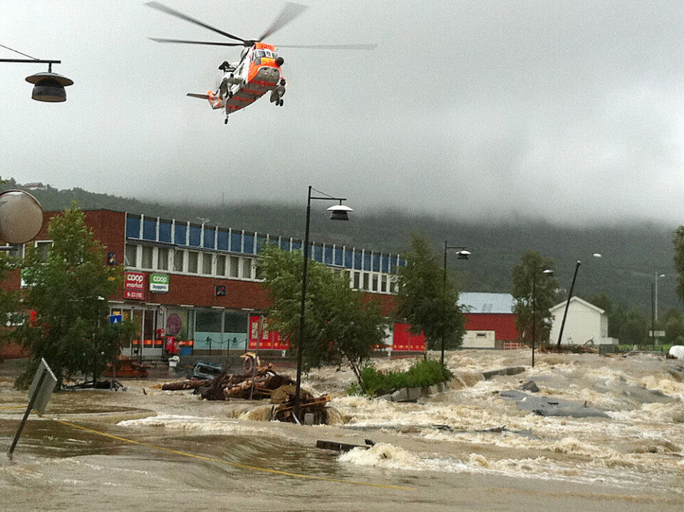 Holtålen sentrum, tirsdag 16. august. Foto: Per Magne Moan, Scanpix Holtålen sentrum, tirsdag 16. august. Foto: Per Magne Moan, Scanpix