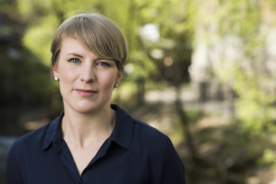 SVs finanspolitiske talsperson Kari Elisabeth Kaski SVs finanspolitiske talsperson Kari Elisabeth Kaski