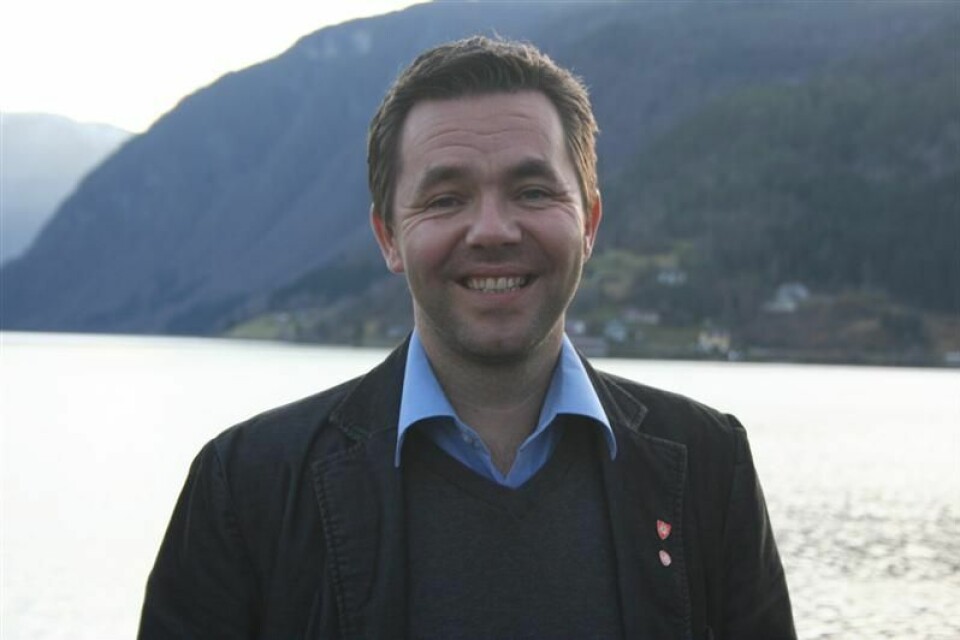 Ordfører Hans Petter Thorbjørnsen. Ordfører Hans Petter Thorbjørnsen.