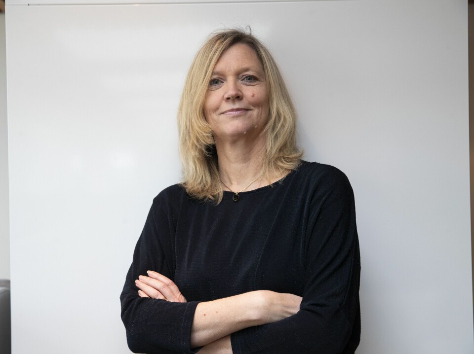 Avd dir. Nina Melsom i NHO fotografert i NHO bygget på Majorstua. Avd dir. Nina Melsom i NHO fotografert i NHO bygget på Majorstua.