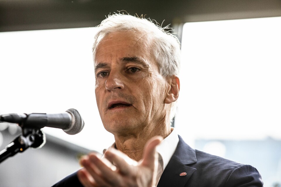 Statsminister Jonas Gahr Støre (Ap) ber om hjelp fra bedriftene til å få flere vaksinert i Norge. Statsminister Jonas Gahr Støre (Ap) ber om hjelp fra bedriftene til å få flere vaksinert i Norge.