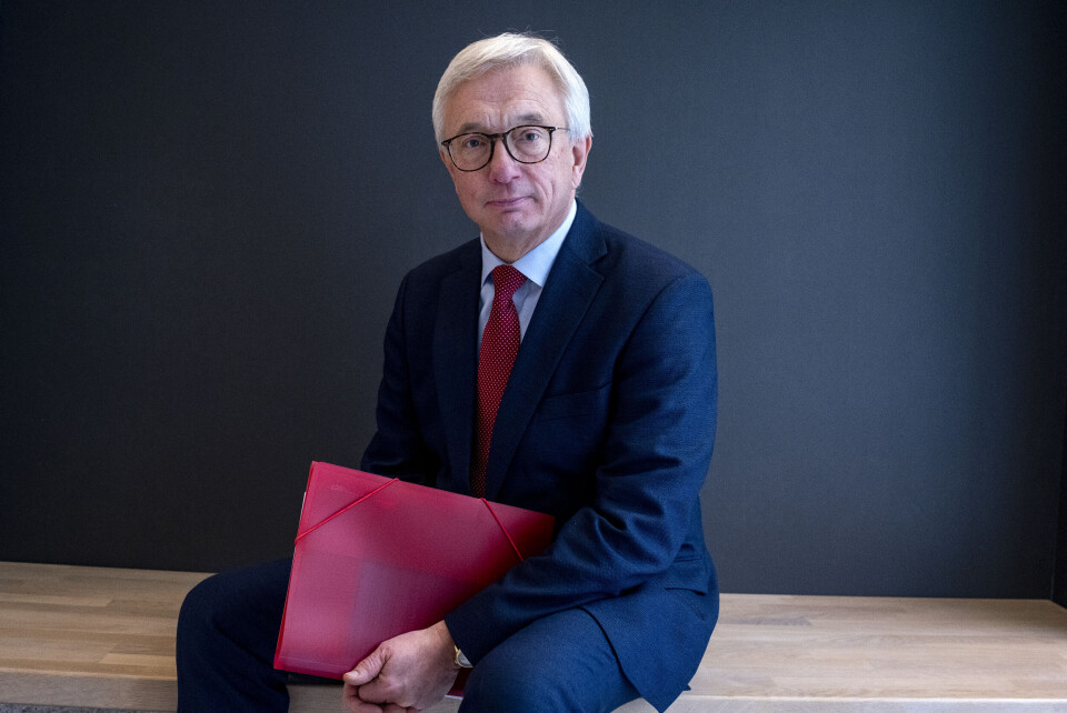 – Konklusjonen er kort og godt at myndighetene ikke har gjort nok for å redusere lekkasjer og fornye ledningsnettet siden målene ble satt i 2014, sier riksrevisor Karl Eirik Schjøtt-Pedersen. – Konklusjonen er kort og godt at myndighetene ikke har gjort nok for å redusere lekkasjer og fornye ledningsnettet siden målene ble satt i 2014, sier riksrevisor Karl Eirik Schjøtt-Pedersen.