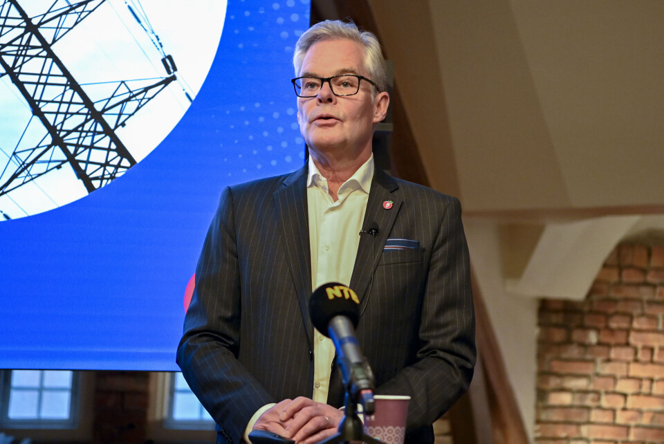 Hans Andreas Limi under presentasjonen av Fremskrittspartiets alternative statsbudsjett for 2023. Hans Andreas Limi under presentasjonen av Fremskrittspartiets alternative statsbudsjett for 2023.
