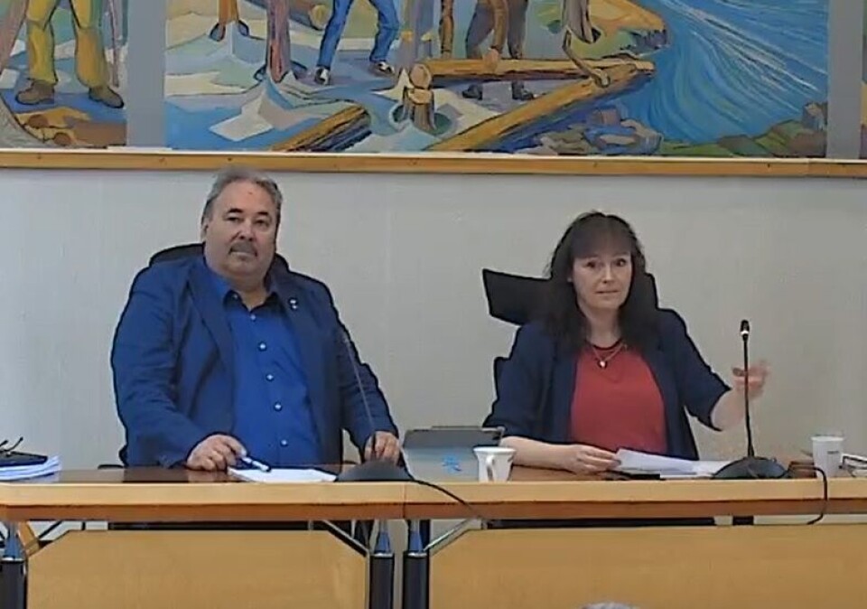 Alta kommunestyre. ordfører Monica Nielsen (Ap). Varaordfører Jan Martin Rishaug (Sp). Alta kommunestyre. ordfører Monica Nielsen (Ap). Varaordfører Jan Martin Rishaug (Sp).