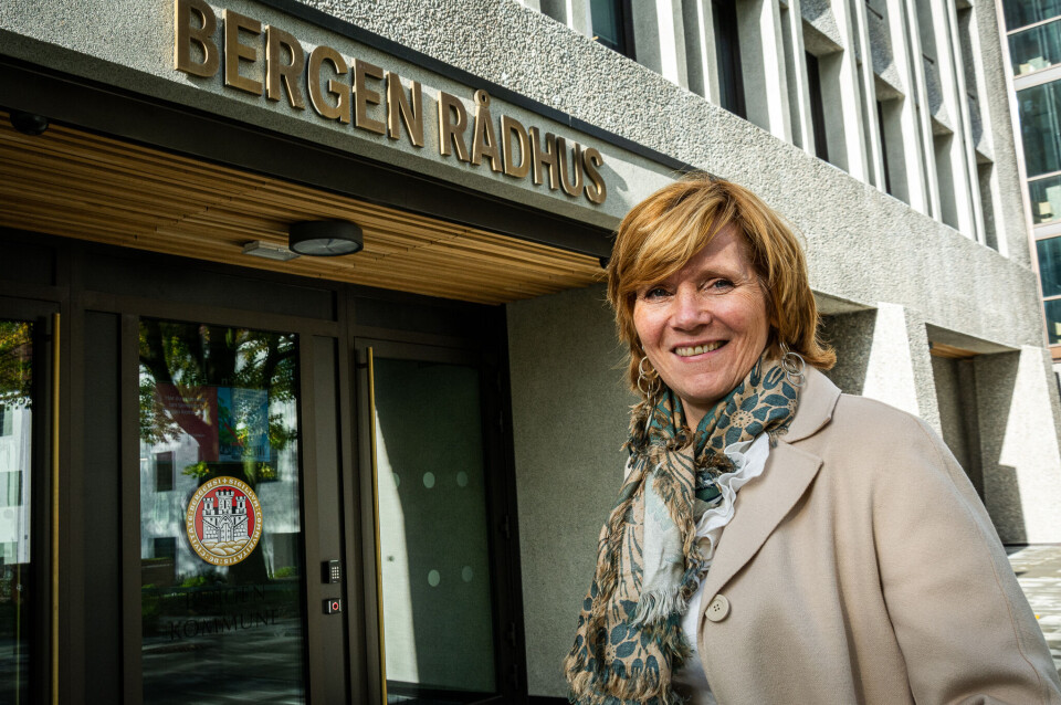 Byrådsleder Christine Meyer (H) presenterte Bergens nye byråd. Byrådsleder Christine Meyer (H) presenterte Bergens nye byråd.