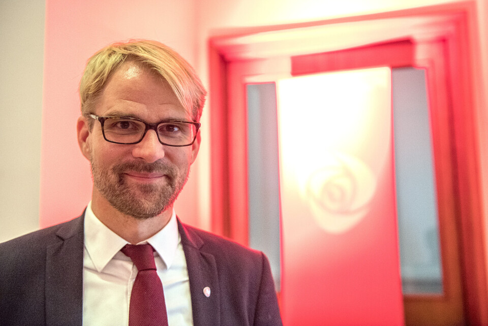Byrådsleder Roger Valhammer (Ap) i Bergen har blitt enige med MDG, Venstre og KrF om nytt byråd i Bergen. Foto: Marit Hommedal / NTB scanpix Byrådsleder Roger Valhammer (Ap) i Bergen har blitt enige med MDG, Venstre og KrF om nytt byråd i Bergen. Foto: Marit Hommedal / NTB scanpix