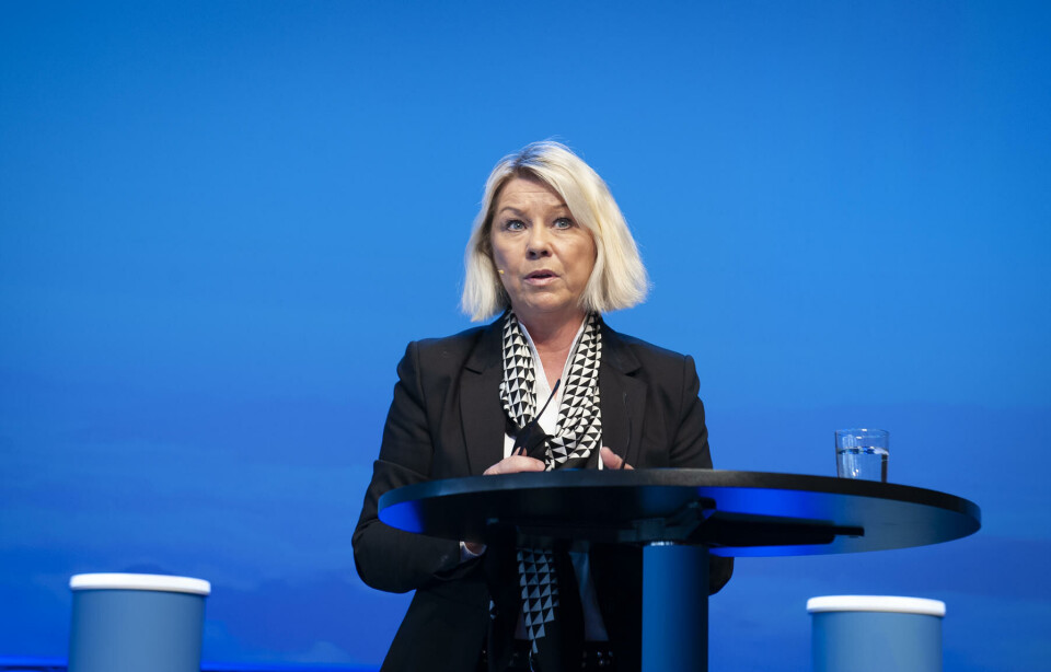 Monica Mæland tømmer nok en gang et departement for å få folk ut i landet. Arkivfoto: Terje Lien. Monica Mæland tømmer nok en gang et departement for å få folk ut i landet. Arkivfoto: Terje Lien.