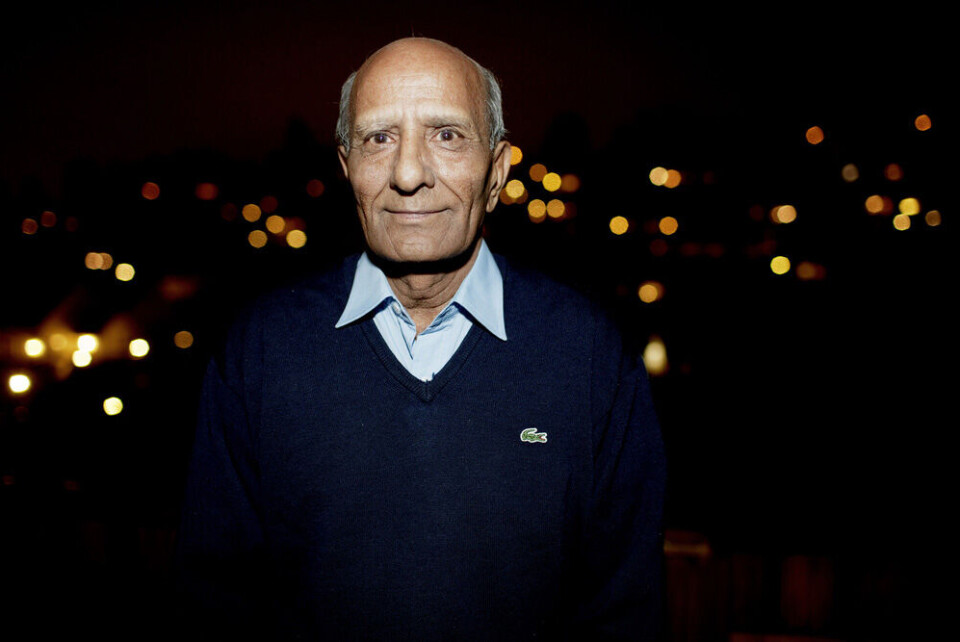 I 22 år har Aslam Ahsan arrangert jul for hjemløse, nå ønsker han at kommunen overtar arrangementet. Foto: Stian Lysberg Solum/Scanpix I 22 år har Aslam Ahsan arrangert jul for hjemløse, nå ønsker han at kommunen overtar arrangementet. Foto: Stian Lysberg Solum/Scanpix
