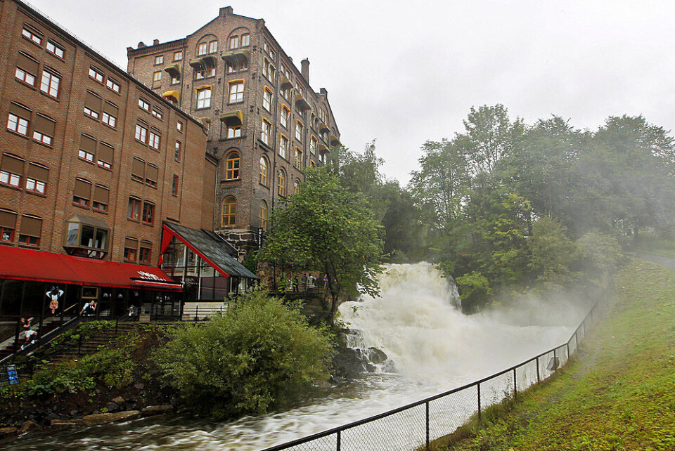 Akerselva i Oslo, her ved Mølla på Sagene. Foto: Håkon Mosvold Larsen/Scanpix Akerselva i Oslo, her ved Mølla på Sagene. Foto: Håkon Mosvold Larsen/Scanpix