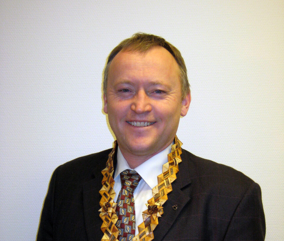 Ordfører Knut Gustav Woie (Sp) vil drive valgkamp uten innblanding fra rikspolitikerne. Foto: Eidskog kommune Ordfører Knut Gustav Woie (Sp) vil drive valgkamp uten innblanding fra rikspolitikerne. Foto: Eidskog kommune