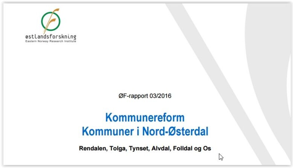 Nei til storkommune i Østerdalen