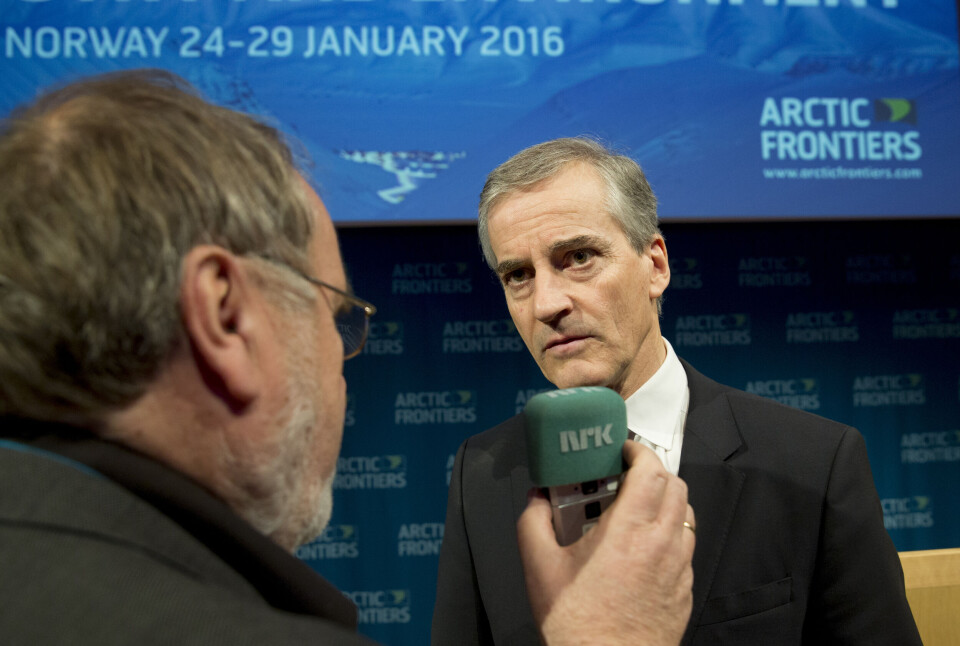 Ap-leder Jonas Gahr Støre krever gode svar fra regjeringen på om de har håndtert asylsituasjonen på Storskog i tråd med folkeretten. Foto: Jan-Morten Bjørnbakk / NTB scanpix Ap-leder Jonas Gahr Støre krever gode svar fra regjeringen på om de har håndtert asylsituasjonen på Storskog i tråd med folkeretten. Foto: Jan-Morten Bjørnbakk / NTB scanpix