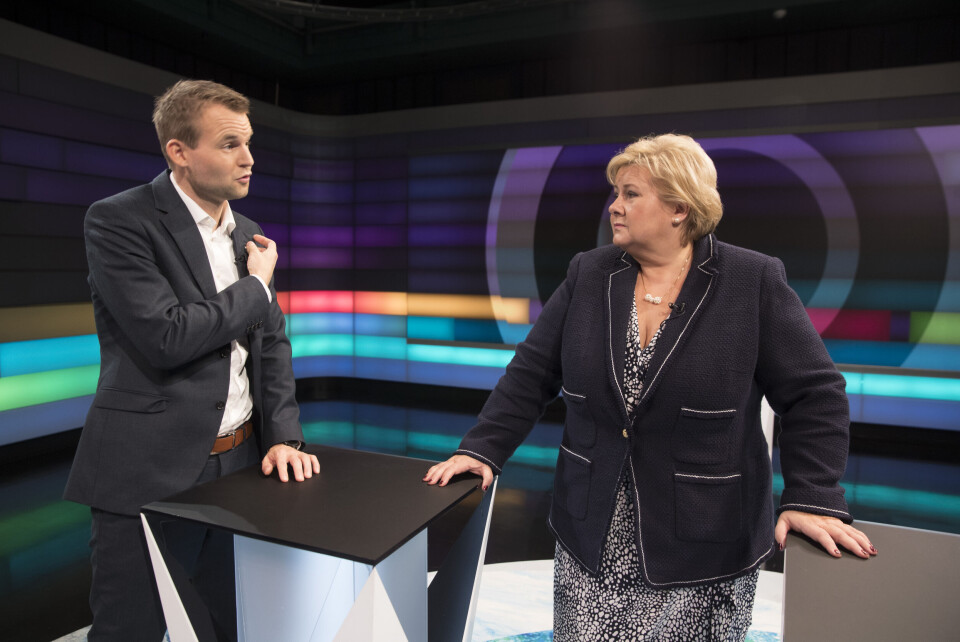 KrF-nestleder Kjell Ingolf Ropstad møter statsminister Erna Solberg til et første møte allerede mandag ettermiddag. Foto: Terje Pedersen / NTB scanpix KrF-nestleder Kjell Ingolf Ropstad møter statsminister Erna Solberg til et første møte allerede mandag ettermiddag. Foto: Terje Pedersen / NTB scanpix