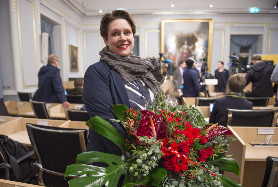 – Vi vil ta i mot flere flyktninger og satse mer på integrering, sier Bergens nye ordfører Marte Mjøs Persen (Ap). Foto: Marit Hommedal / NTB scanpix – Vi vil ta i mot flere flyktninger og satse mer på integrering, sier Bergens nye ordfører Marte Mjøs Persen (Ap). Foto: Marit Hommedal / NTB scanpix