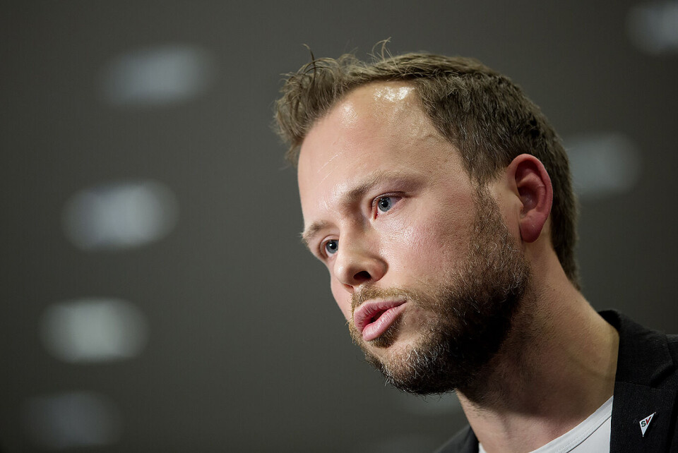 SV-leder Audun Lysbakken brukte mye tid på heldagsskolen, klimapolitikk og fordeling da han lørdag talte til partifellene i Oslo SV. Foto: Håkon Mosvold Larsen / NTB scanpix SV-leder Audun Lysbakken brukte mye tid på heldagsskolen, klimapolitikk og fordeling da han lørdag talte til partifellene i Oslo SV. Foto: Håkon Mosvold Larsen / NTB scanpix