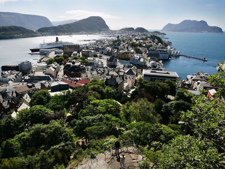 Mange kommuner har, som Ålesund, sett bort fra reformens mål om å skape sammenhengende kommuner i byområdene. Foto: Erlend Aas, NTB scanpix Mange kommuner har, som Ålesund, sett bort fra reformens mål om å skape sammenhengende kommuner i byområdene. Foto: Erlend Aas, NTB scanpix