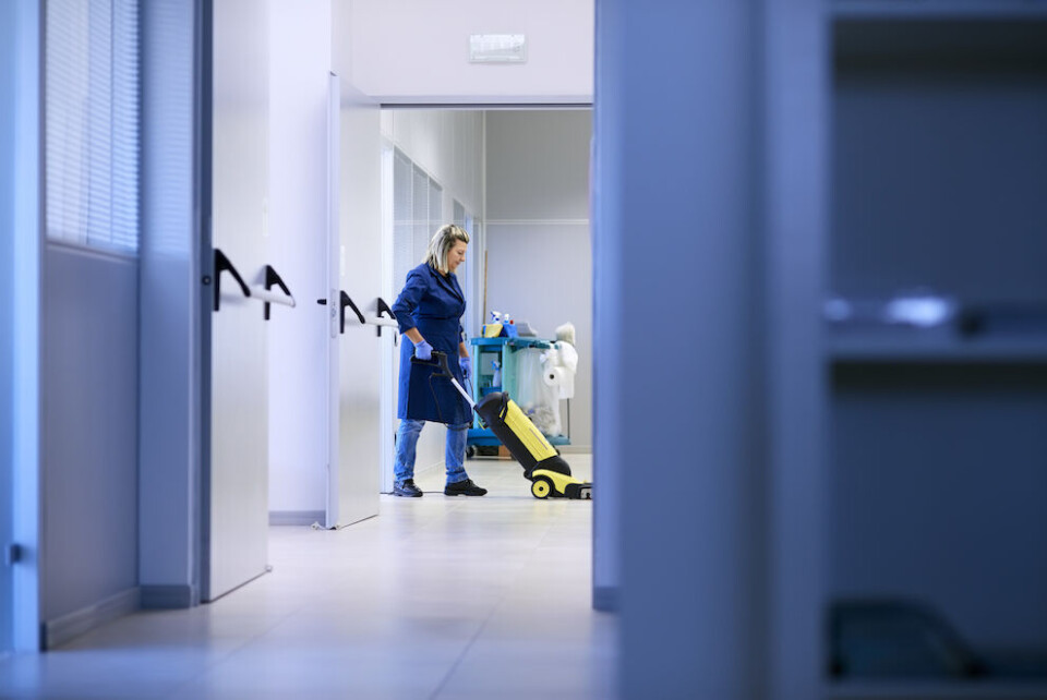 Ifølge NHO-tallene har renholdskostnadene i nesten alle kommunene økt med 60 prosent på tre år, skriver Einar Kåre Johnsen, og spør om dette er riktig. Illustrasjonsfoto: Colourbox Ifølge NHO-tallene har renholdskostnadene i nesten alle kommunene økt med 60 prosent på tre år, skriver Einar Kåre Johnsen, og spør om dette er riktig. Illustrasjonsfoto: Colourbox