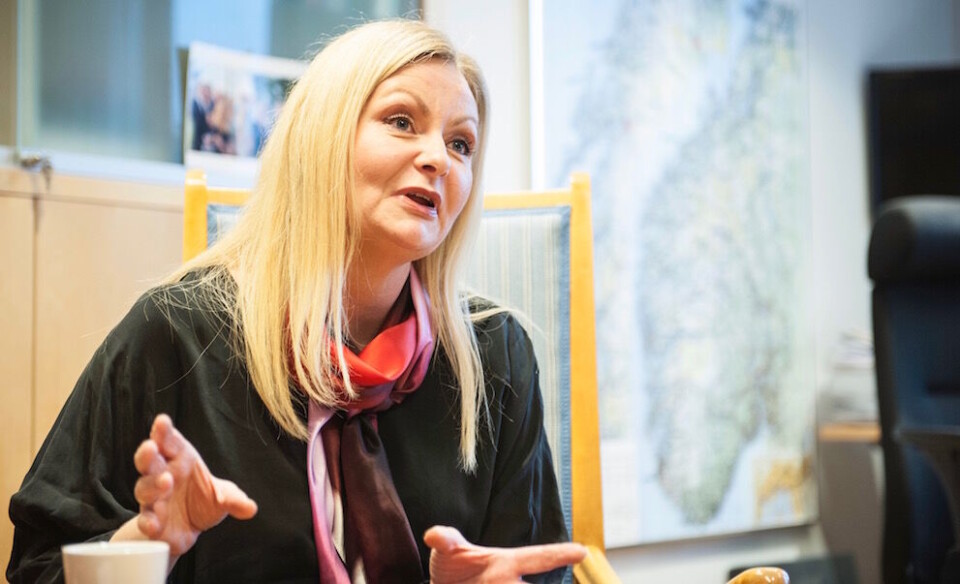 Det er like viktig å gjøre KS mer kjent blant medlemmene som å være synlig nasjonalt, mener Mette Gundersen (Ap), som utfordrer Gunn Marit Helgesen (H) i kampen om toppledervervet i KS. Foto: Lisa Rypeng Det er like viktig å gjøre KS mer kjent blant medlemmene som å være synlig nasjonalt, mener Mette Gundersen (Ap), som utfordrer Gunn Marit Helgesen (H) i kampen om toppledervervet i KS. Foto: Lisa Rypeng