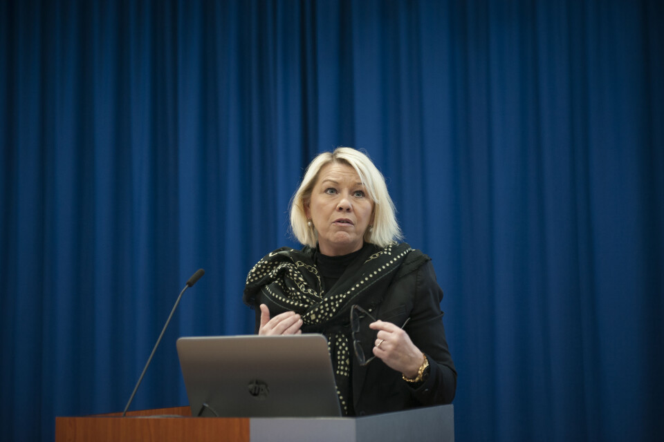 I statsråd fredag vil regjeringen be om å få bruke loven igjen på en rekke nye felt, sier justis- og beredskapsminister Monica Mæland (H) til NTB. I statsråd fredag vil regjeringen be om å få bruke loven igjen på en rekke nye felt, sier justis- og beredskapsminister Monica Mæland (H) til NTB.