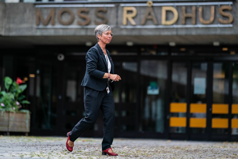 Ordfører i Moss, Hanne Tollerud (Ap), orienterte mandag om koronasmitten i kommunen. Ordfører i Moss, Hanne Tollerud (Ap), orienterte mandag om koronasmitten i kommunen.