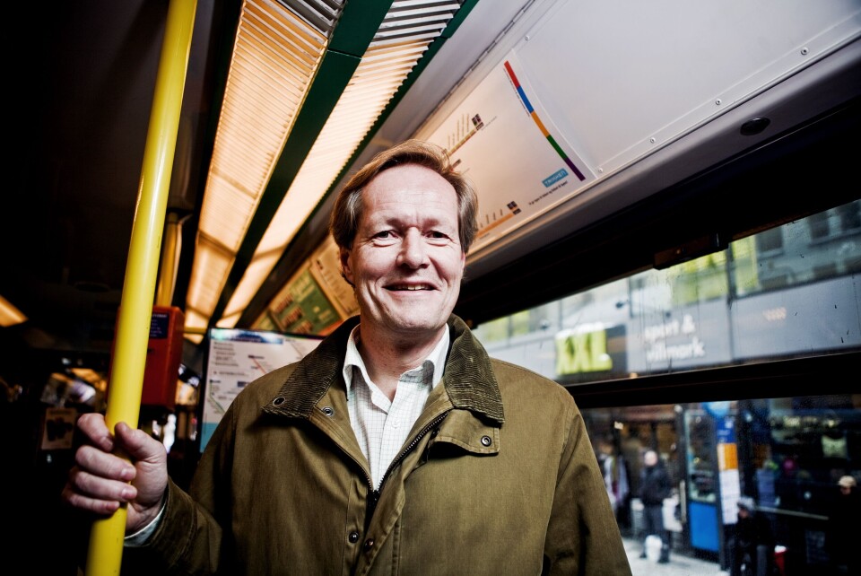 Styreleder Cato Hellesjø i Sporveis-Annonsene sier at de digitale skjermene vil gi store ekstrainntekter. Foto: Julia Jonette Fjellheim, Scanpix Styreleder Cato Hellesjø i Sporveis-Annonsene sier at de digitale skjermene vil gi store ekstrainntekter. Foto: Julia Jonette Fjellheim, Scanpix