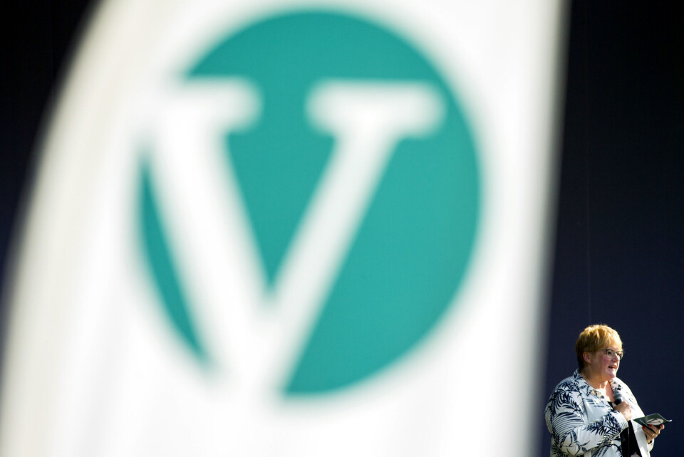 Venstre-leder Trine Skei Grande åpnet valgkampen på St. Hanshaugen i Oslo tirsdag. Foto: Vegard Wivestad Grøtt, NTB scanpix Venstre-leder Trine Skei Grande åpnet valgkampen på St. Hanshaugen i Oslo tirsdag. Foto: Vegard Wivestad Grøtt, NTB scanpix