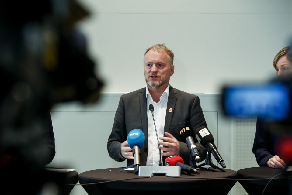 Byrådsleder Raymond Johansen orientere om håndtering av koronaviruset og presentere nye tiltak knyttet til koronasmitte i Oslo. Byrådsleder Raymond Johansen orientere om håndtering av koronaviruset og presentere nye tiltak knyttet til koronasmitte i Oslo.