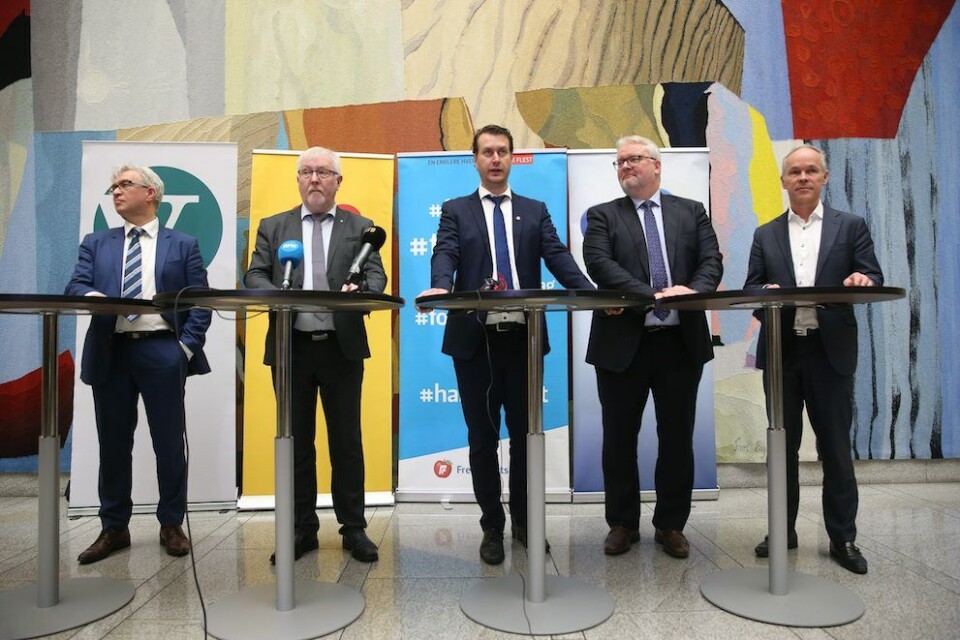 Prosess og forankring er viktig, mener Kommunal Rapport, og spør om samarbeidspartienes bruk av tvang er klok. Foto: Berit Roald, NTB scanpix Prosess og forankring er viktig, mener Kommunal Rapport, og spør om samarbeidspartienes bruk av tvang er klok. Foto: Berit Roald, NTB scanpix