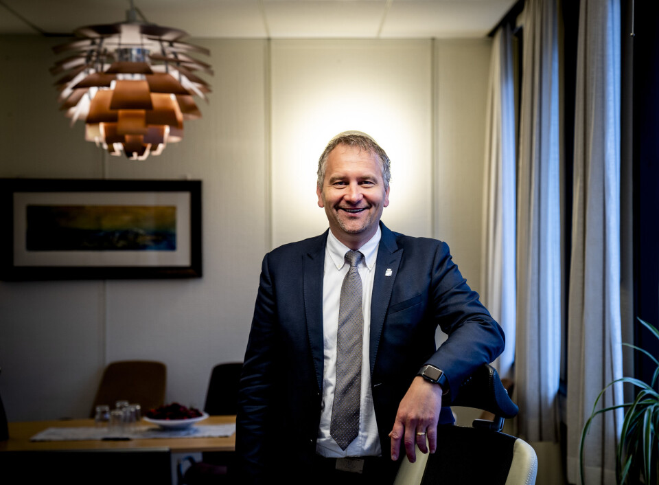 Alf Erik Andersen (Frp) var Mandal kommunes siste ordfører, og nå kan han juble over at kommunen vant Kommunebarometeret i 2020. Alf Erik Andersen (Frp) var Mandal kommunes siste ordfører, og nå kan han juble over at kommunen vant Kommunebarometeret i 2020.