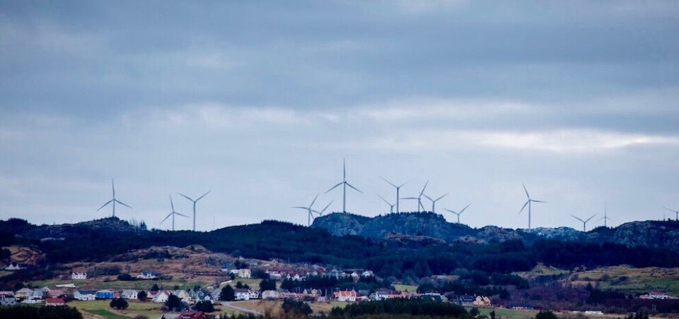 KS Bedrift mener regjeringen burde stimulere til utbygging av fornybar energi der det er behov for det, og vri skattleggingen til fordel for slik utbygging. Illustrasjonsfoto: Magnus K. Bjørke KS Bedrift mener regjeringen burde stimulere til utbygging av fornybar energi der det er behov for det, og vri skattleggingen til fordel for slik utbygging. Illustrasjonsfoto: Magnus K. Bjørke