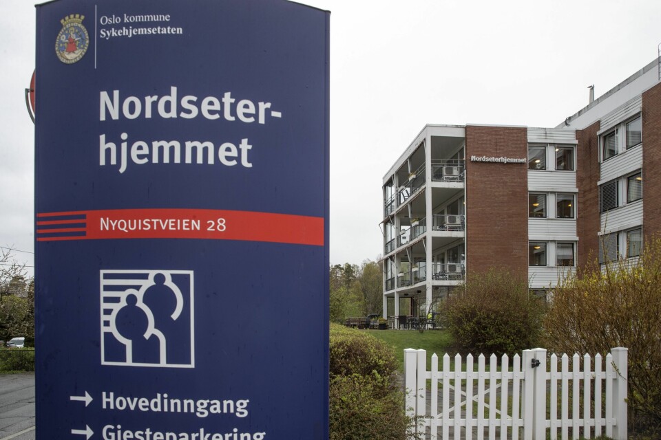 Mange pasienter på Nordseterhjemmet i Oslo har død av covid-19. Nå ber sykehjemsetaten i Oslo om at Fylkesmannen gjennomfører tilsyn. Mange pasienter på Nordseterhjemmet i Oslo har død av covid-19. Nå ber sykehjemsetaten i Oslo om at Fylkesmannen gjennomfører tilsyn.