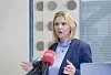 Sylvi Listhaug er forhandlingsleder for Frp i dragkampen om statsbudsjettet for 2021. Bildet er tatt ved en tidligere anledning.
